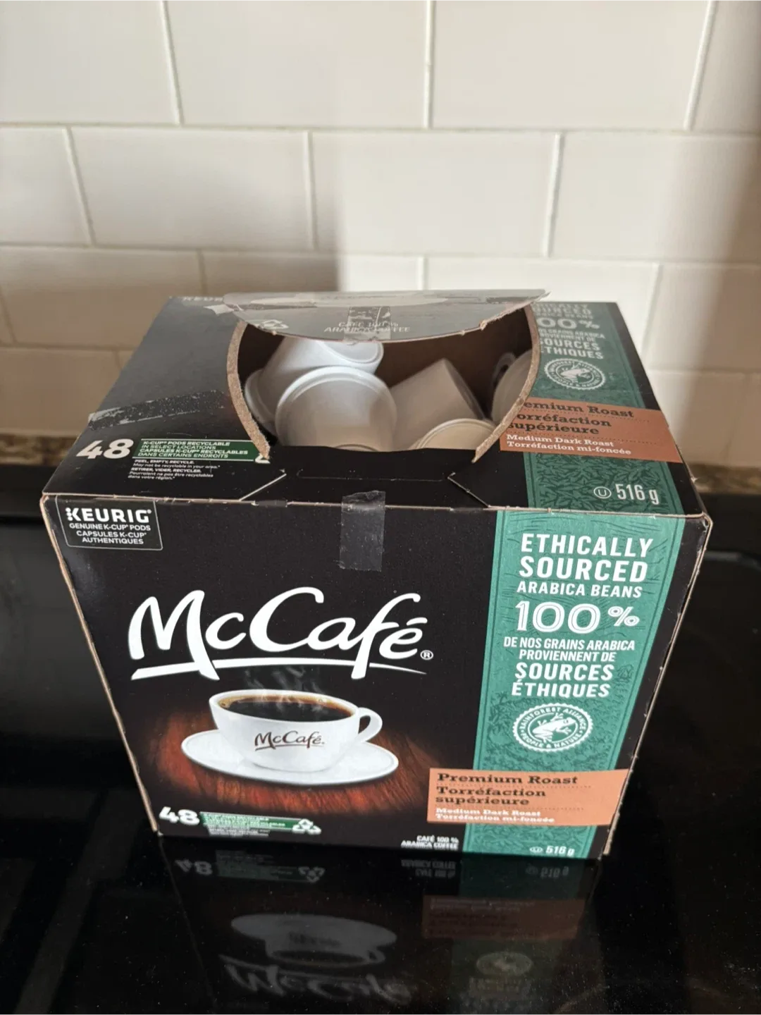McCafe Dark Roast K-cup Coffee Pods thumbnail