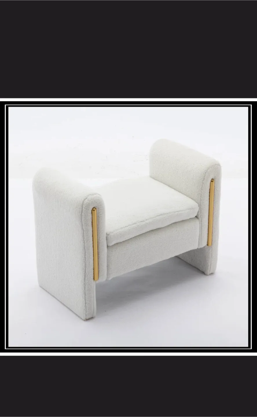 Zecharia Teddy Upholstered Storage Bench thumbnail