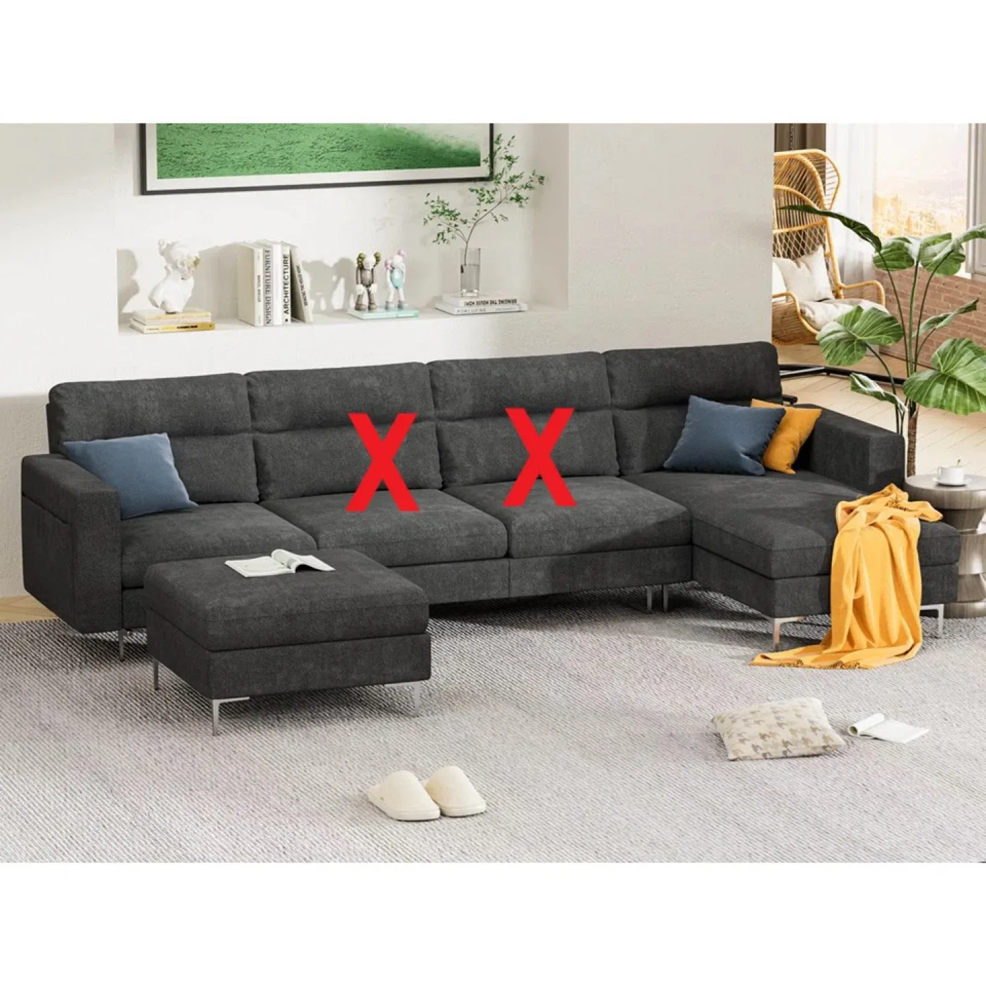 CHAISE LOUNGER, OTTOMAN & RIGHT ARMCHAIR thumbnail