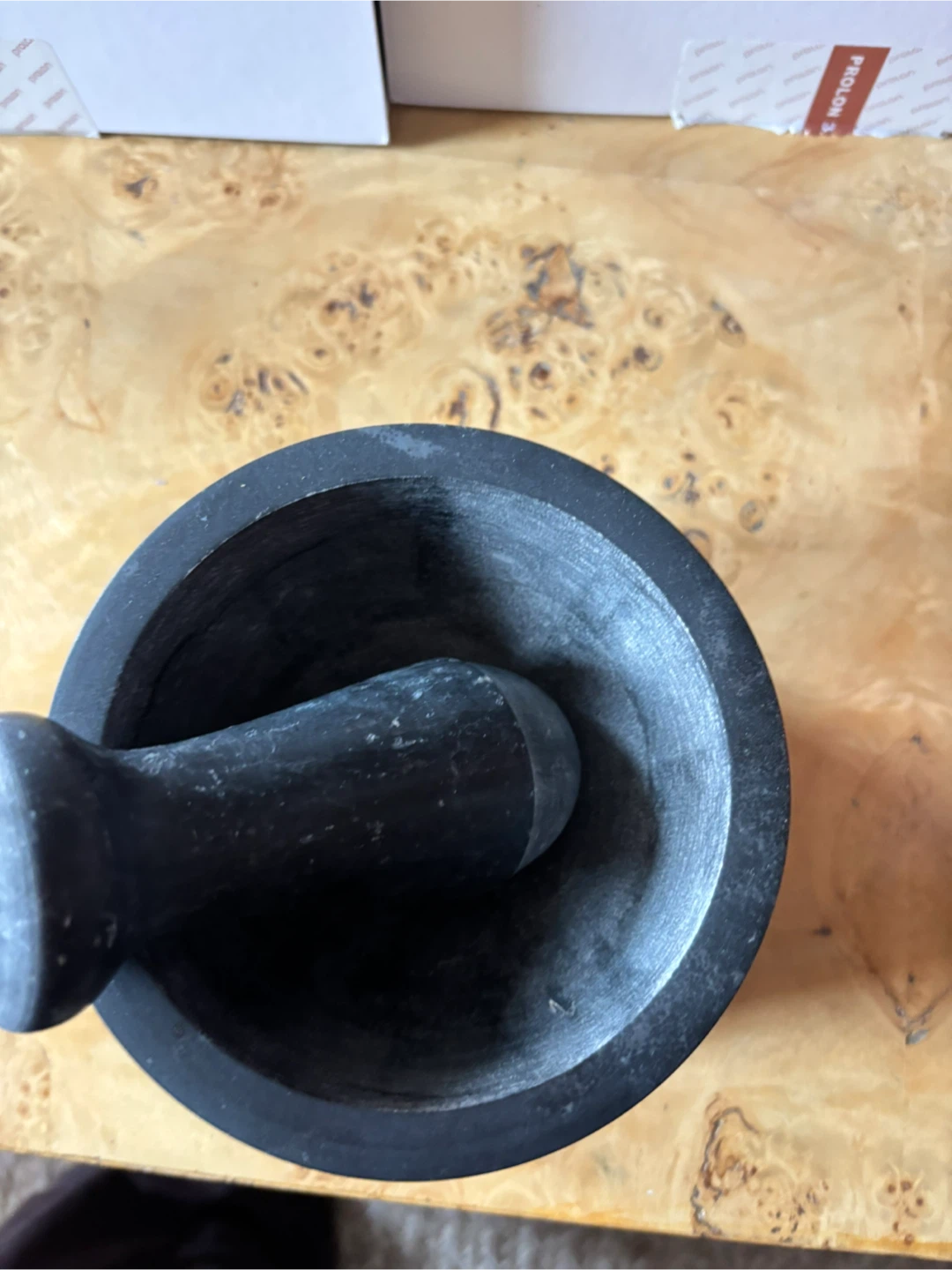Black Mortar and Pestle Set - photo 2
