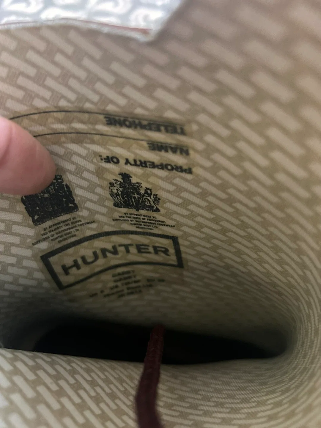 Hunter Women's Insulated Heeled Rain Boots - Size 7 image indicator(7)