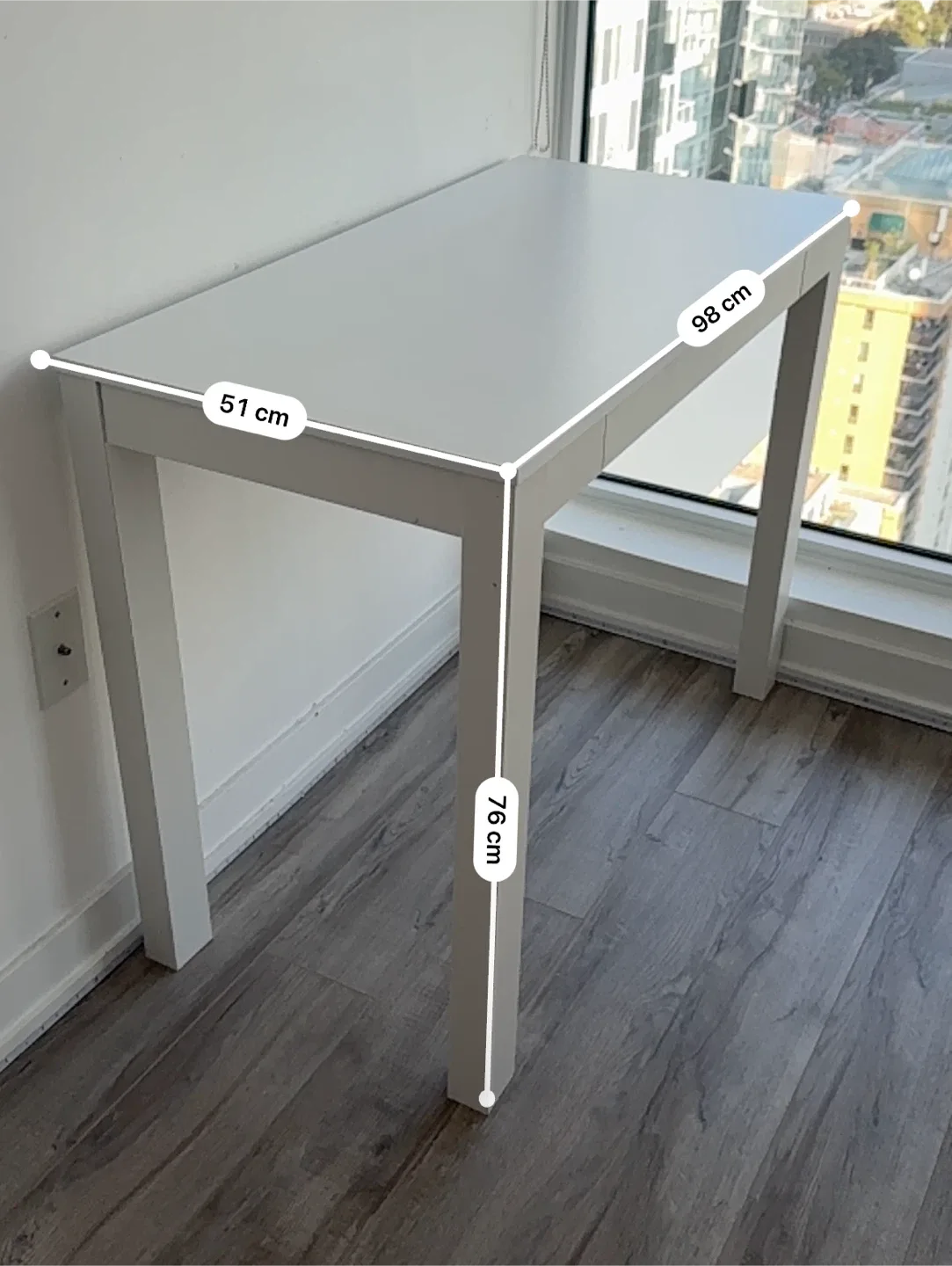White Desk with Drawer image indicator(6)