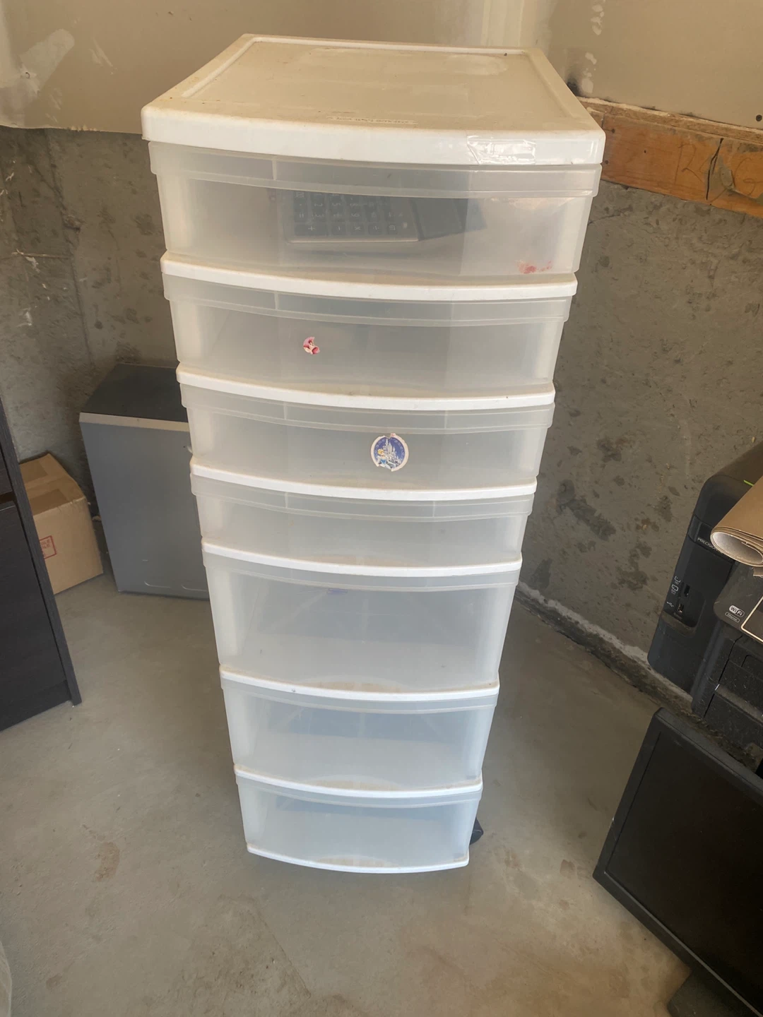 Plastic 7-Drawer Storage Tower - photo 2