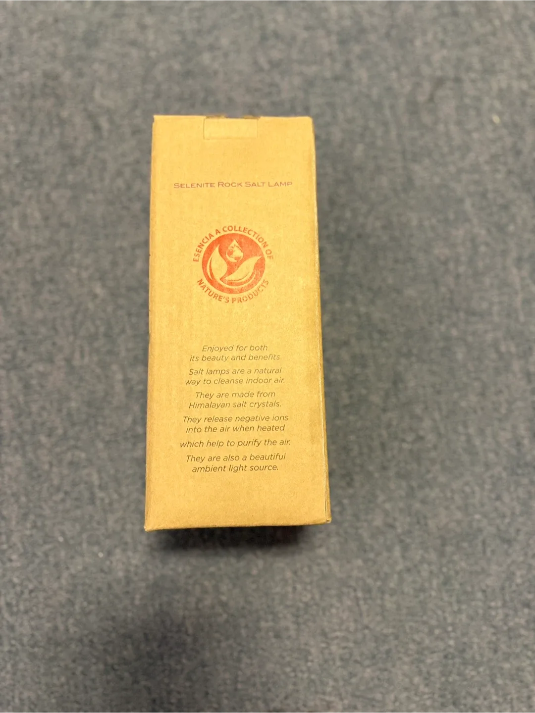 Esencia Selenite Rock Salt Lamp - LED Colour Changing image indicator(2)