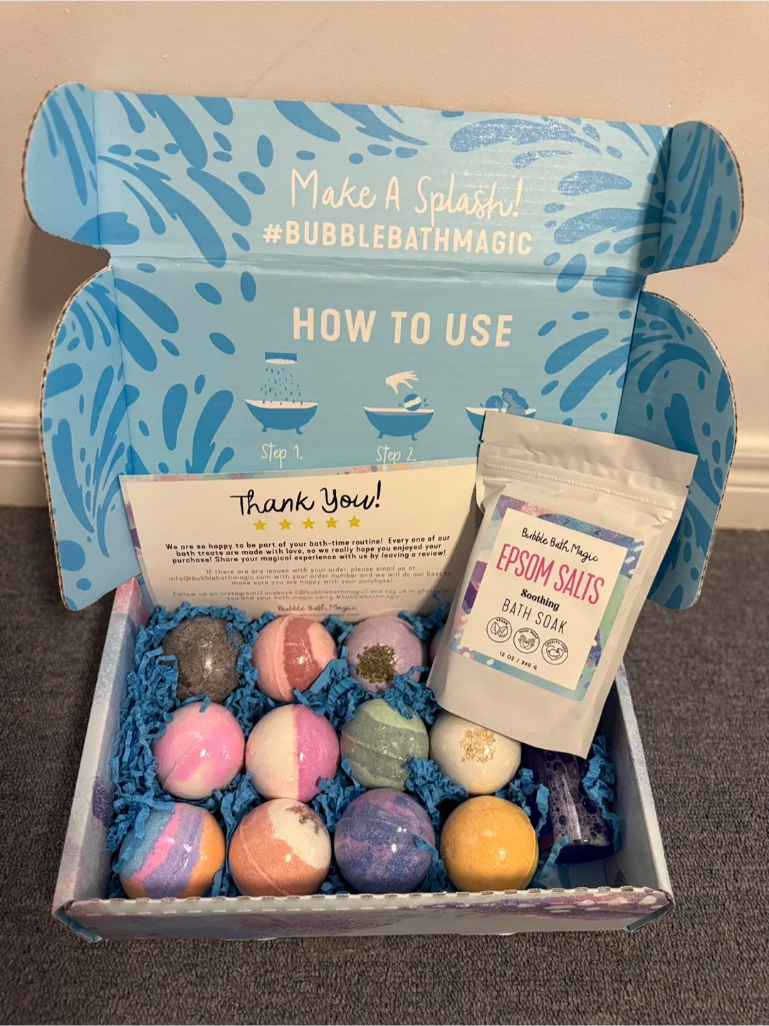 Bubble Bath Magic Set with Epsom Salts image indicator(2)