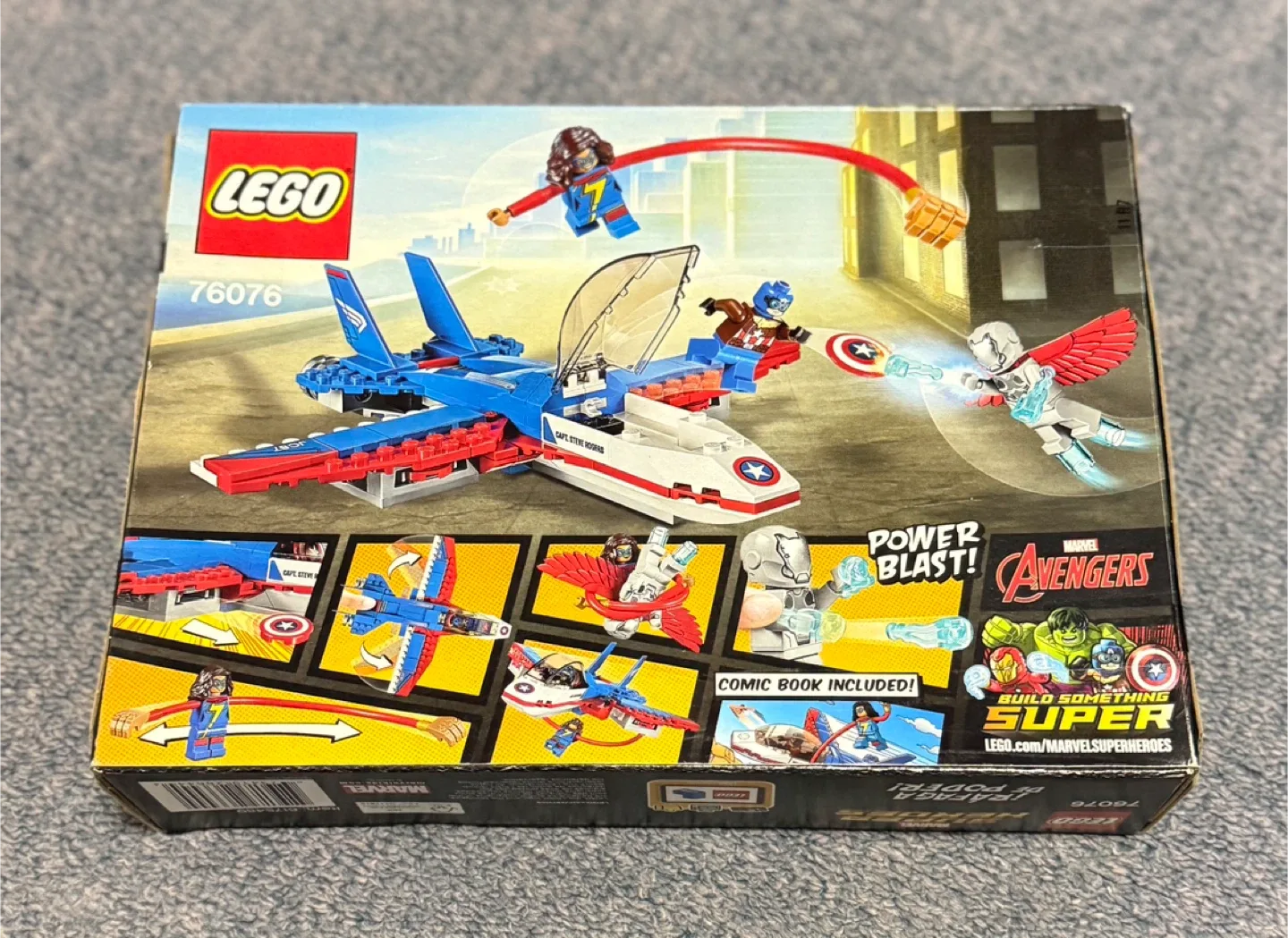 LEGO Marvel Super Heroes 76076 Captain America Jet image indicator(2)