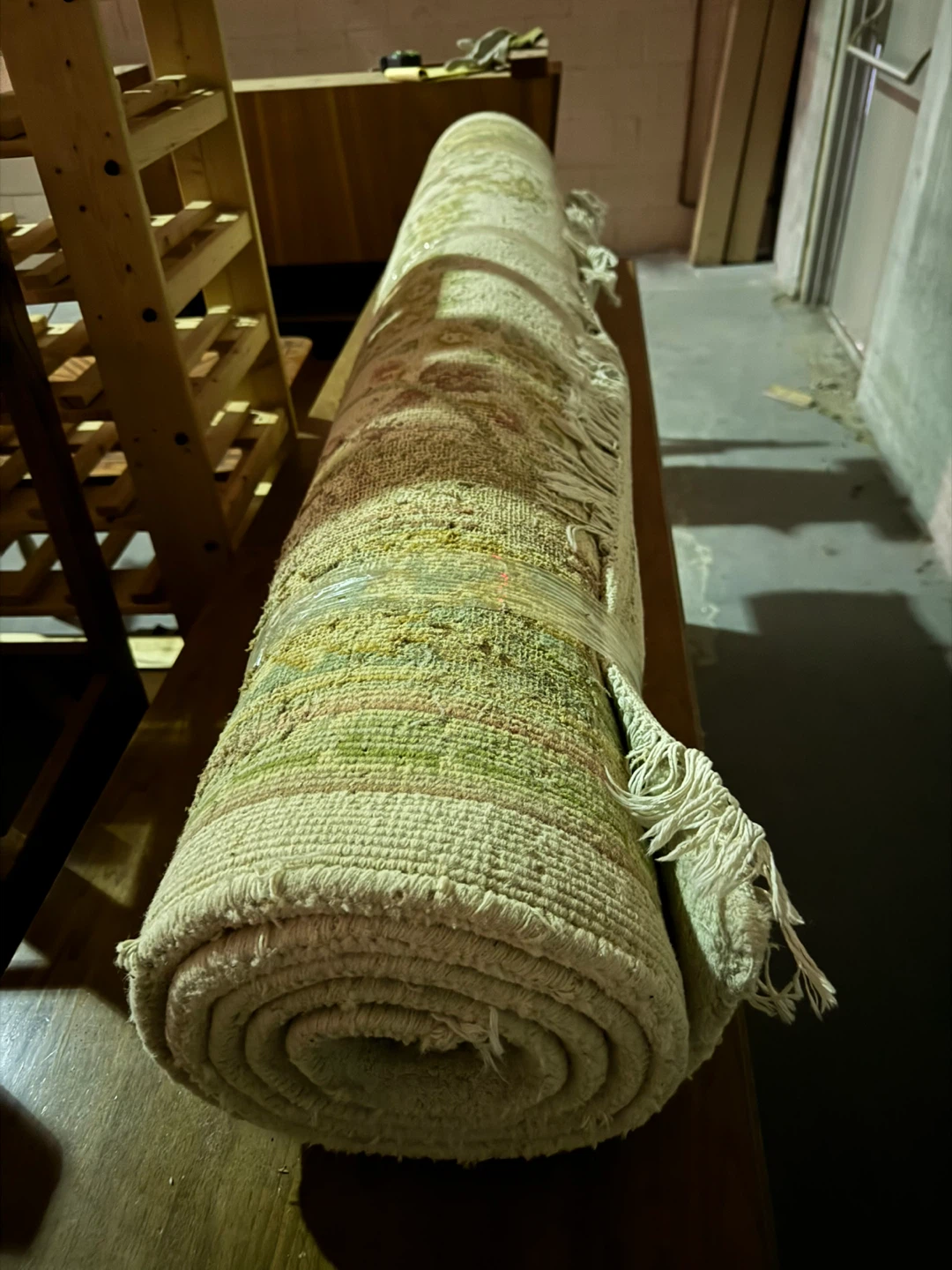 Rectangular Area Rug with Fringe - photo 4