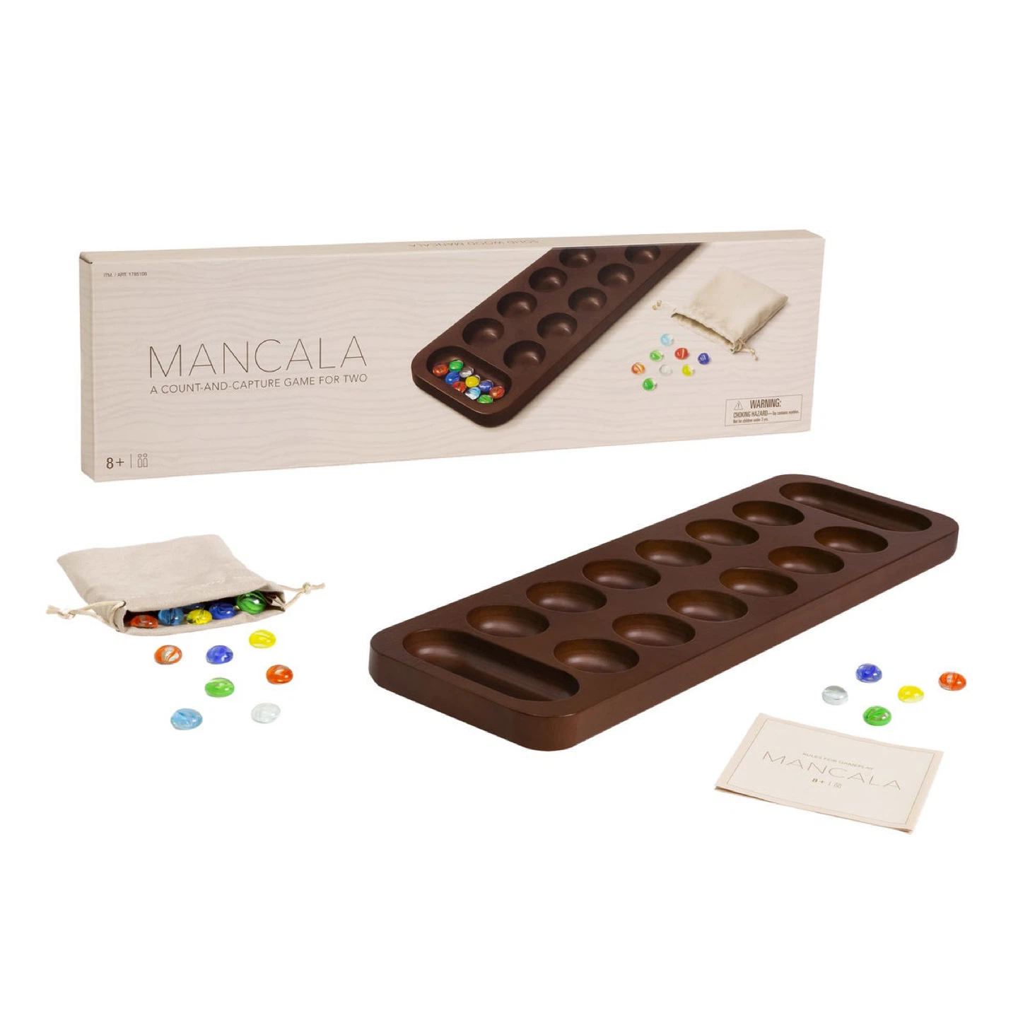 Mancala Count & Capture Game for Two