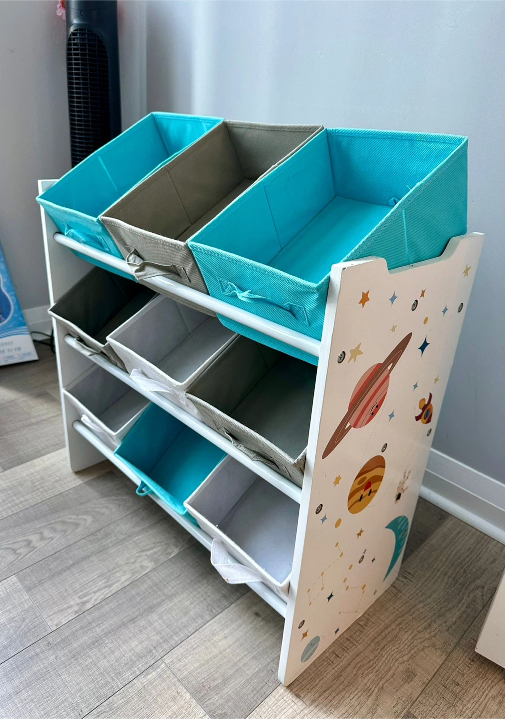 Kids' Toy Storage Organizer with Bins - photo 3