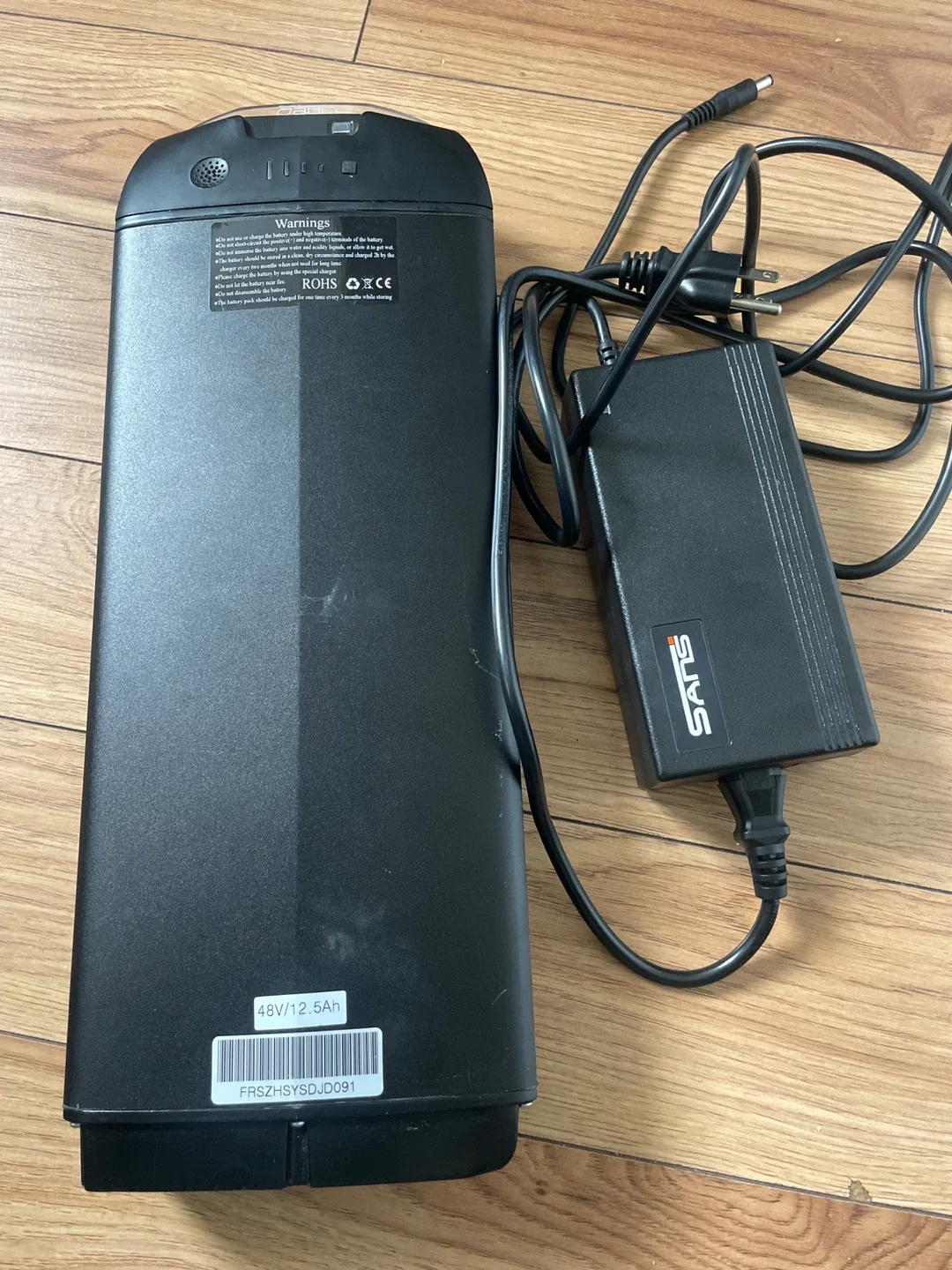 48V/12.5Ah E-bike Battery image indicator(5)