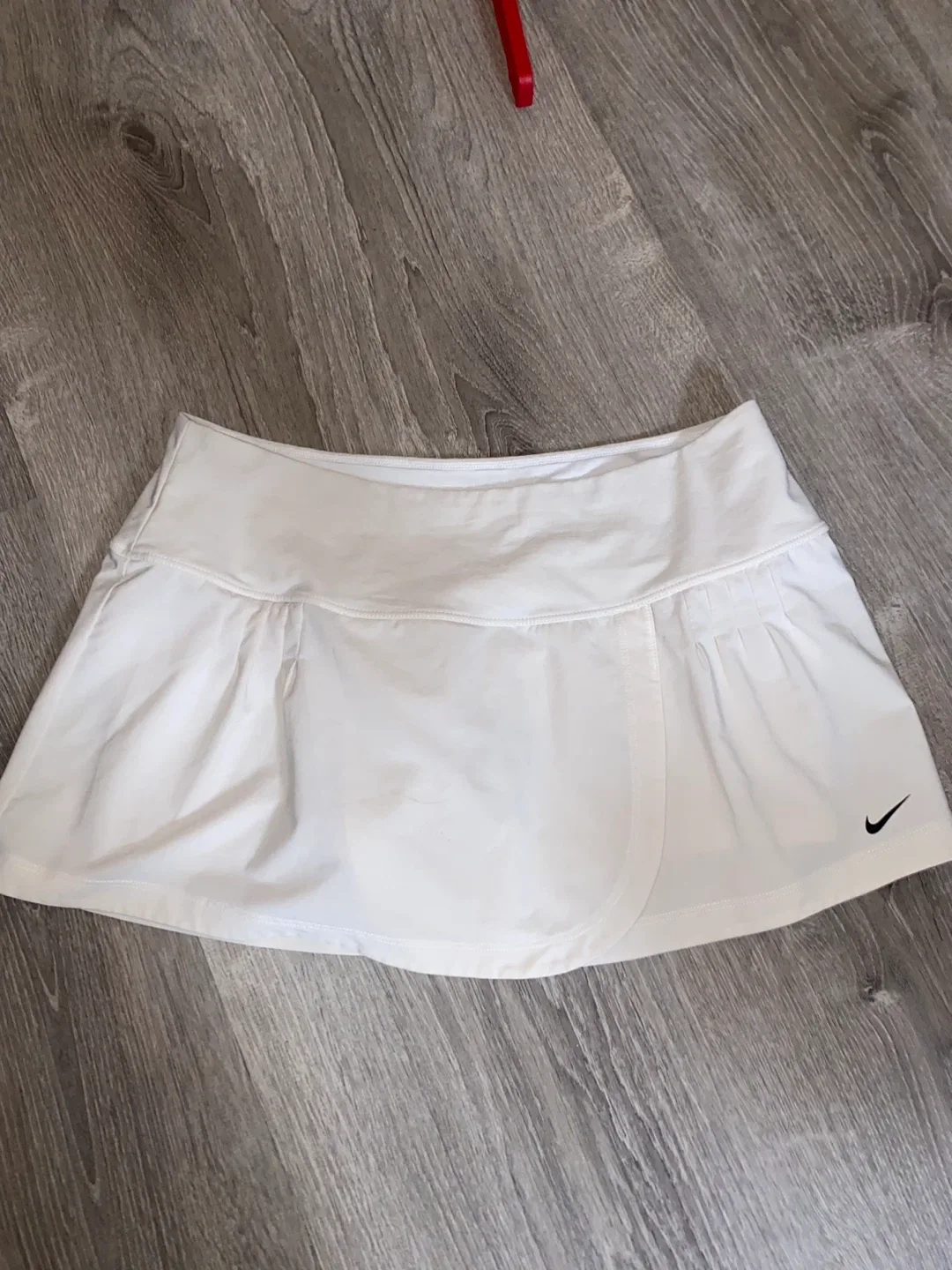 Nike White Tennis Skirt - Size M thumbnail