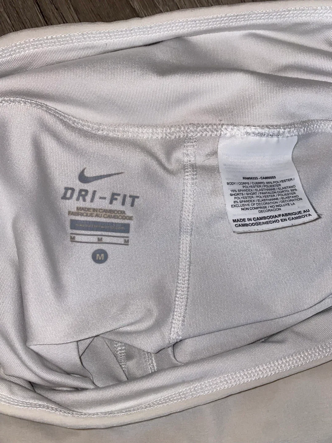 Nike White Tennis Skirt - Size M image indicator(5)