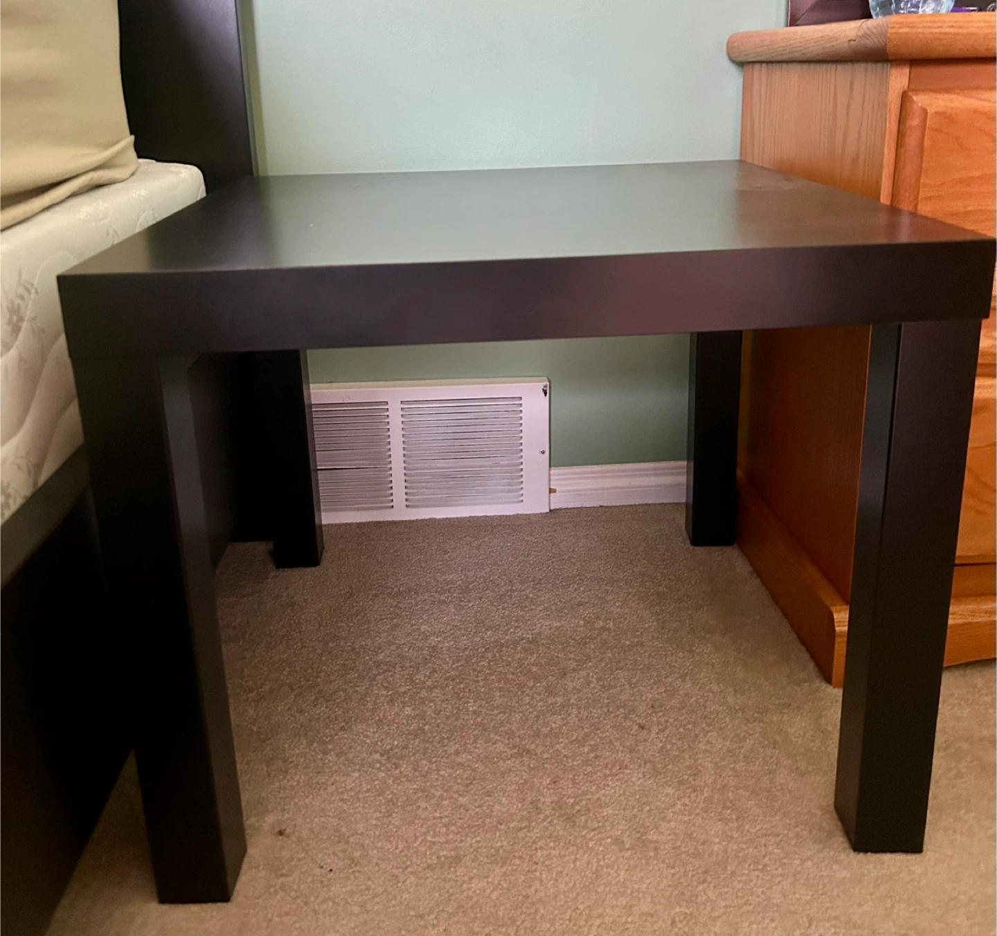 Queen Bed Frame with Mattress + 2 Bedside Tables - photo 3
