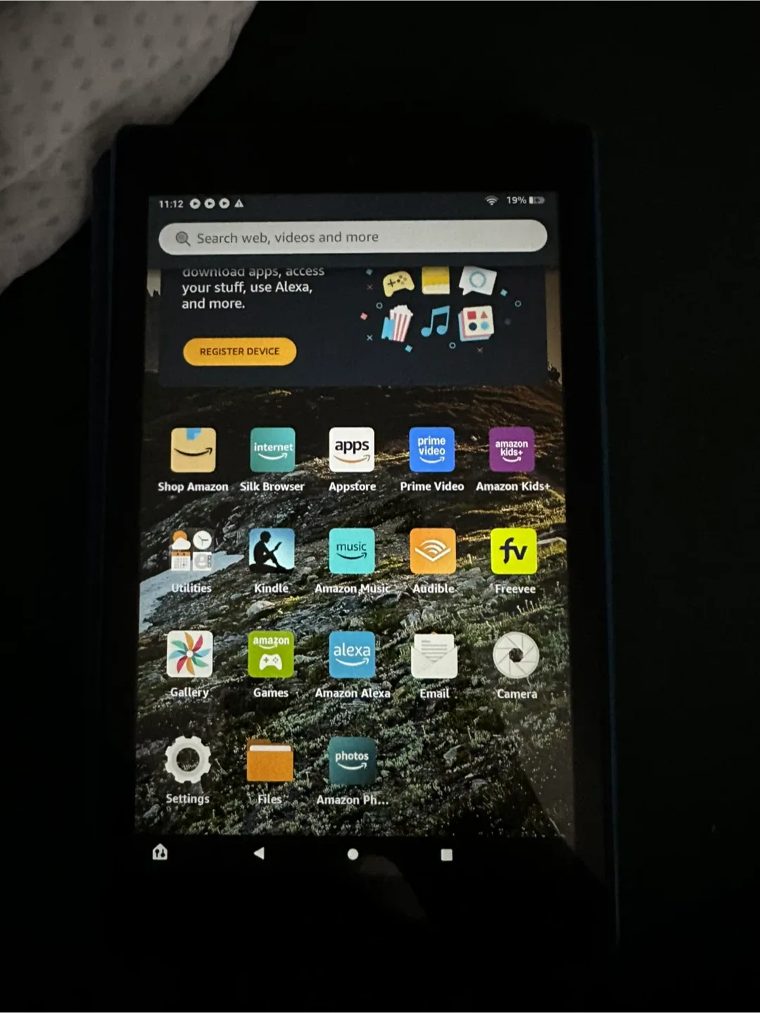 Amazon Fire 7 Tablet - Blue