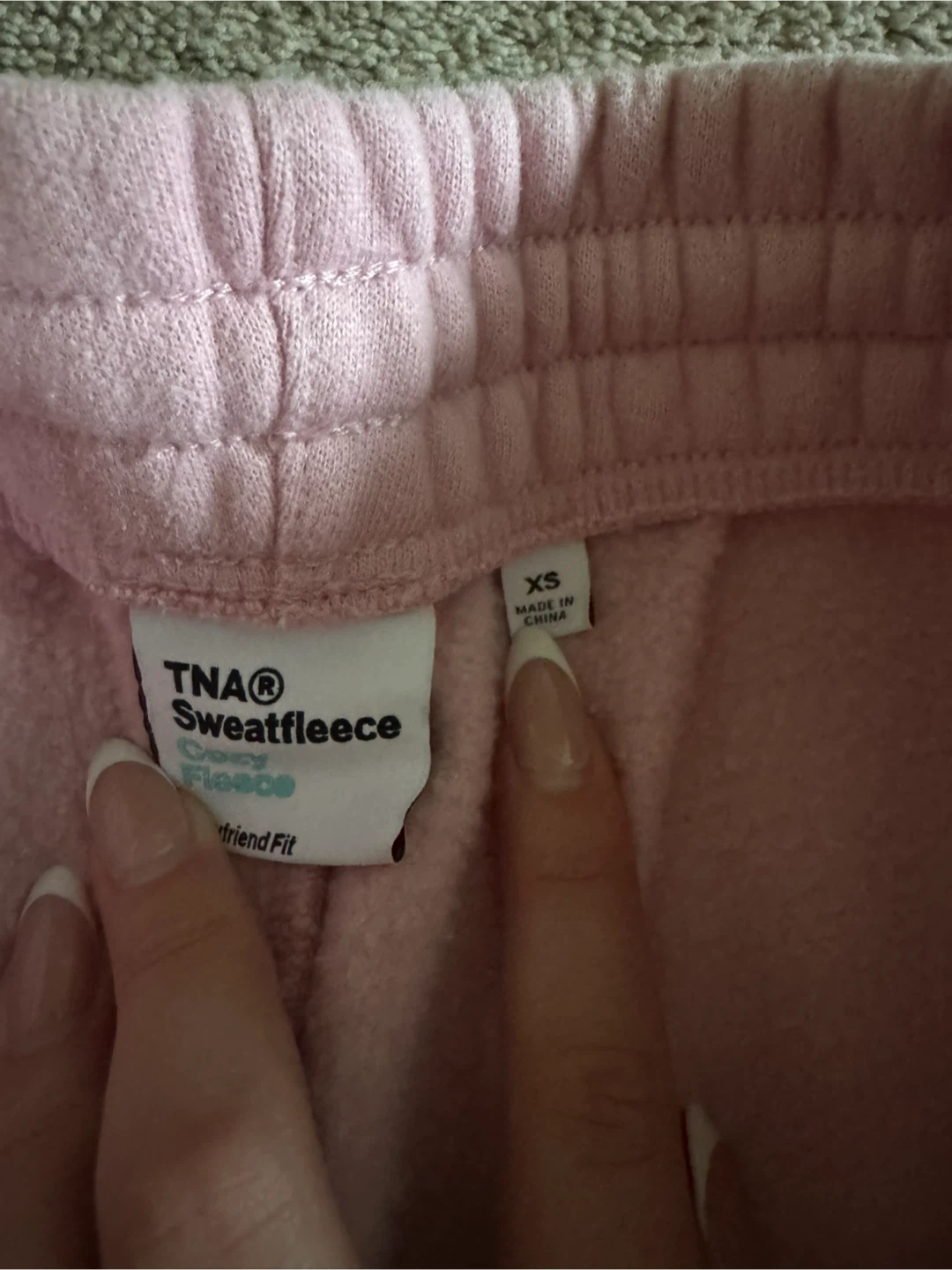 TNA Sweatfleece Shorts - XS - Pink - photo 3