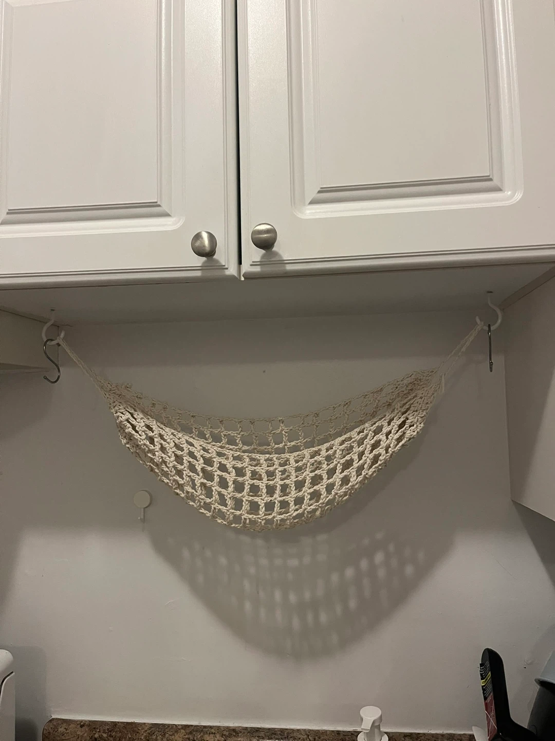 Hanging fruit hammock