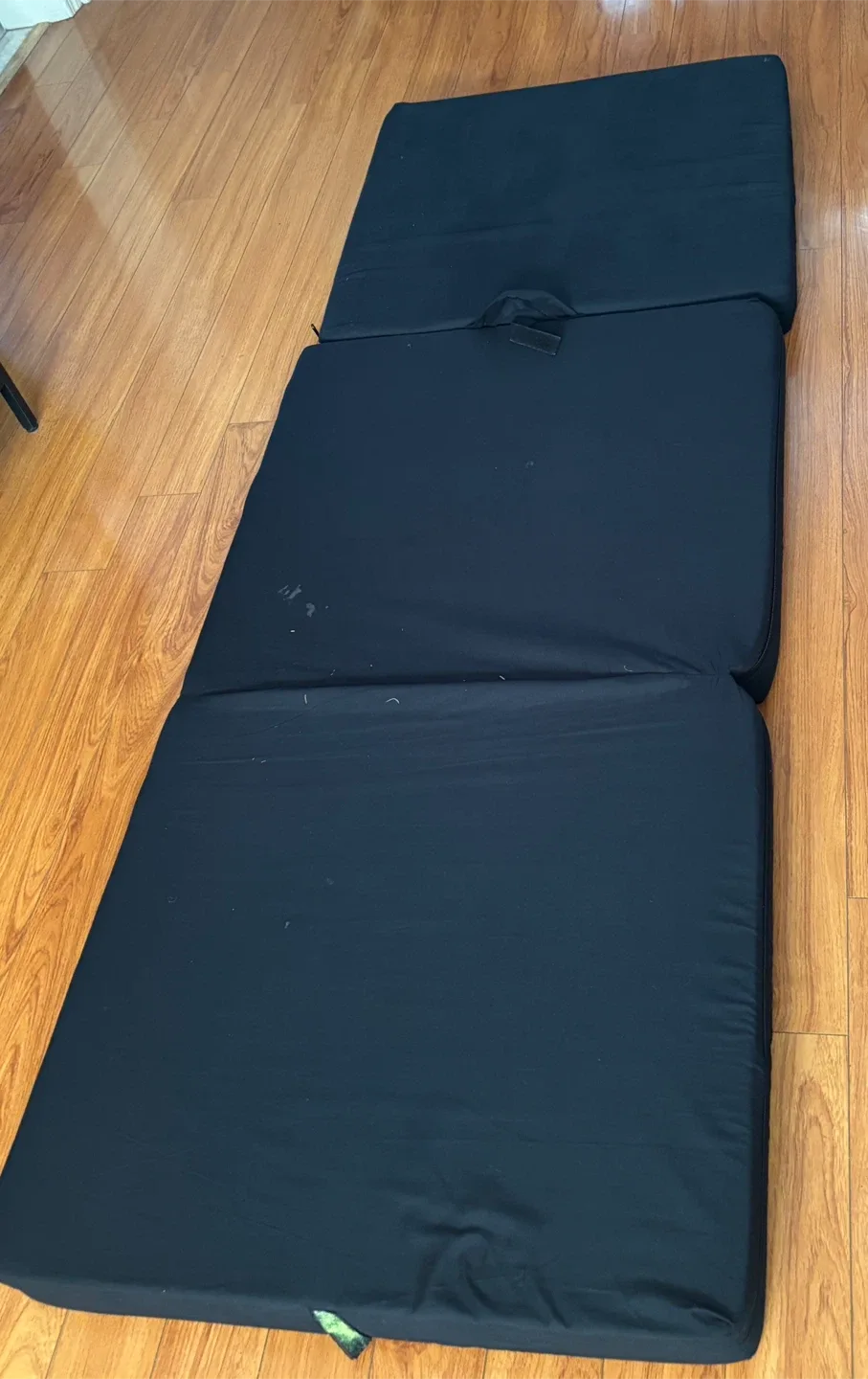 Tri-Fold Mattress - Black (3 panels of 25” x 27” each) thumbnail