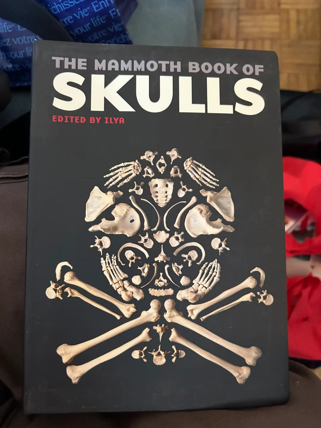$12  The Mammoth Book Of Skulls: book occult art anatomy goth thumbnail