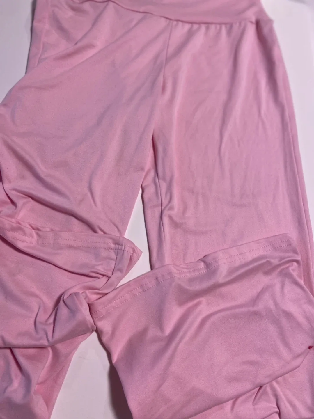 pink medium flared leggings thumbnail