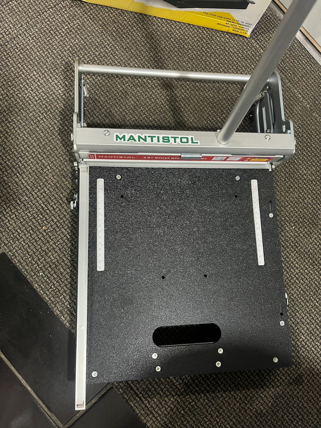 MANTISTOL Pro Vinyl Flooring Cutter LVT-330 - photo 2