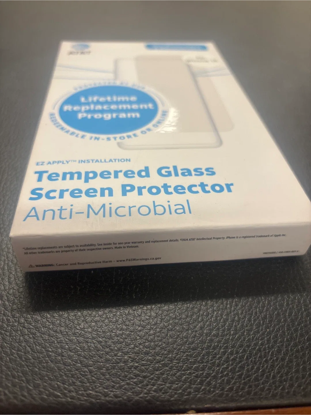 New AT&T Tempered Glass Screen Protector for iPhone 16 image indicator(4)
