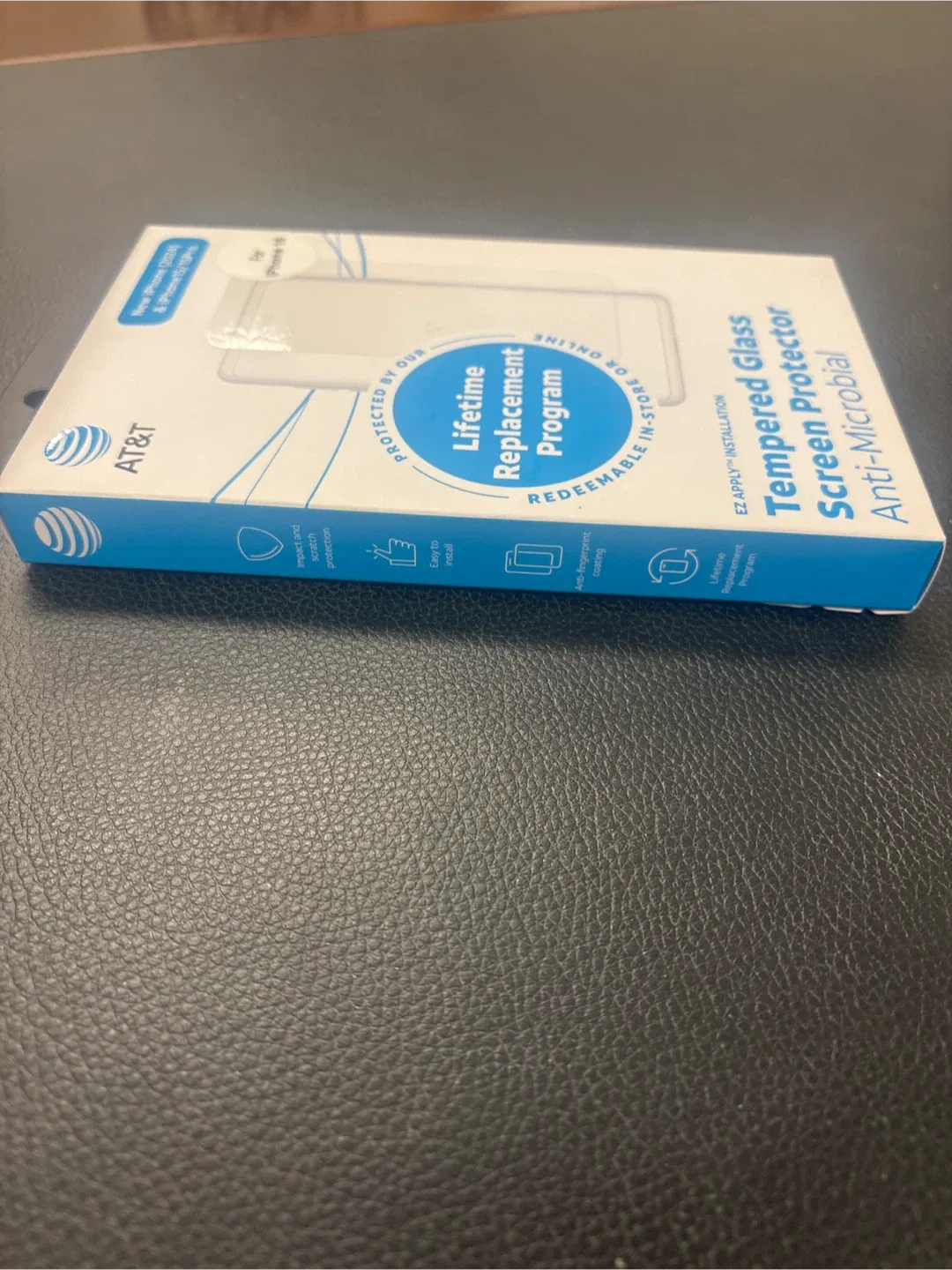 New AT&T Tempered Glass Screen Protector for iPhone 16 image indicator(5)