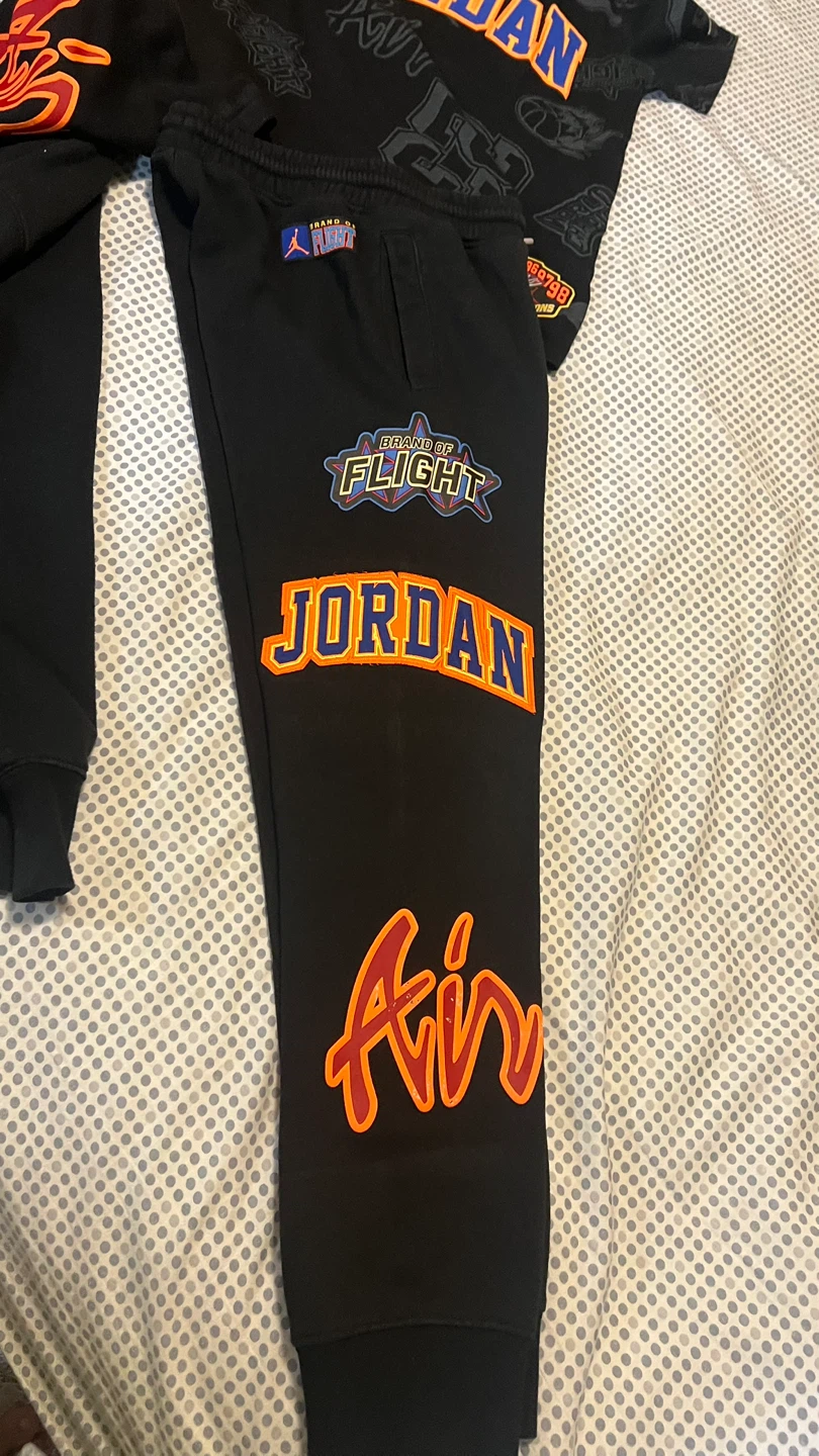 Jordan Black Hoodie, Shirt & Pants Set - photo 2