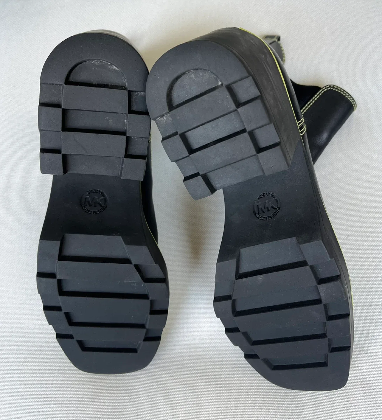 Michael Kors Black Leather Boots image indicator(5)