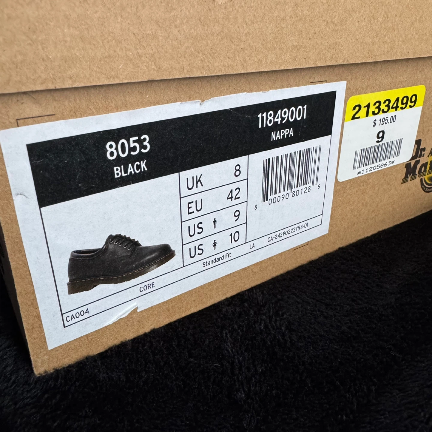 DR MARTENS 8053 NAPPA LEATHER CASUAL SHOES - photo 2