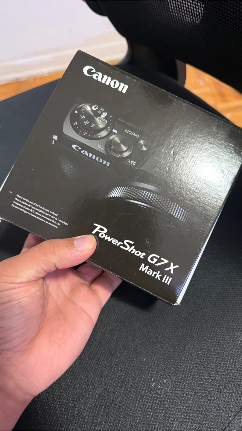 Canon PowerShot G7 X Mark III -  New!
