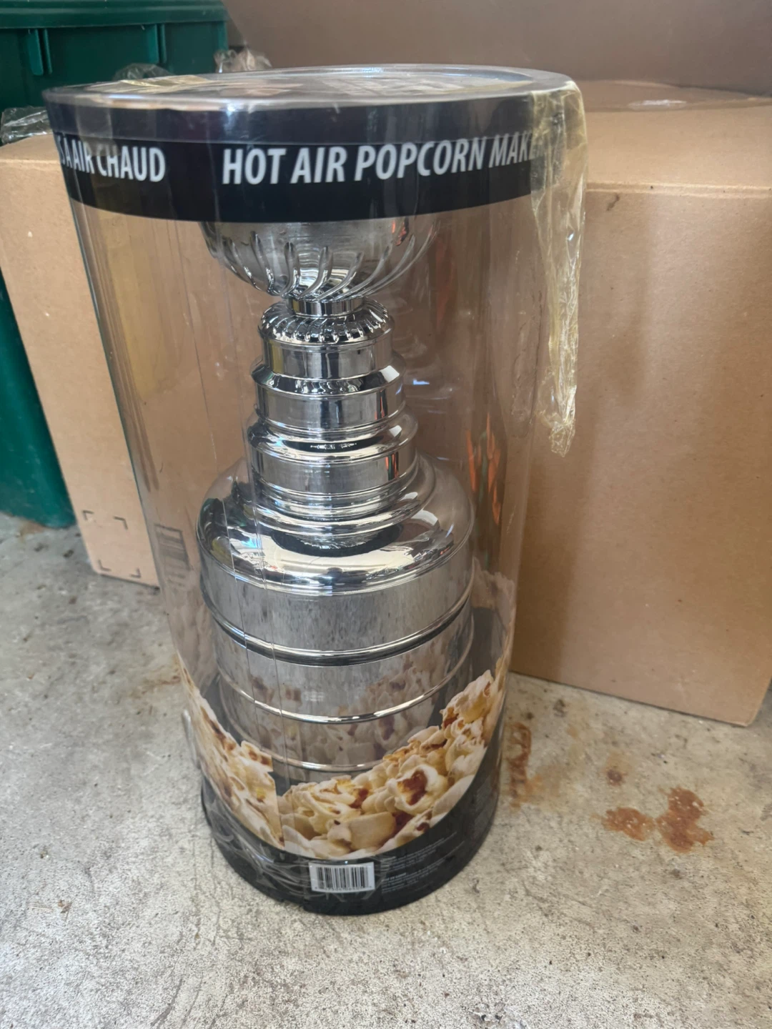 Stanley Cup Hot Air Popcorn Maker