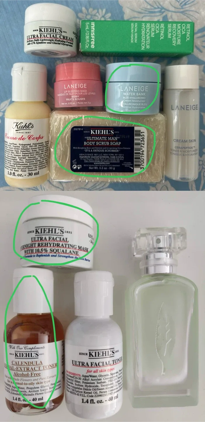 Kiehl's & Laneige Skincare Travel Size thumbnail