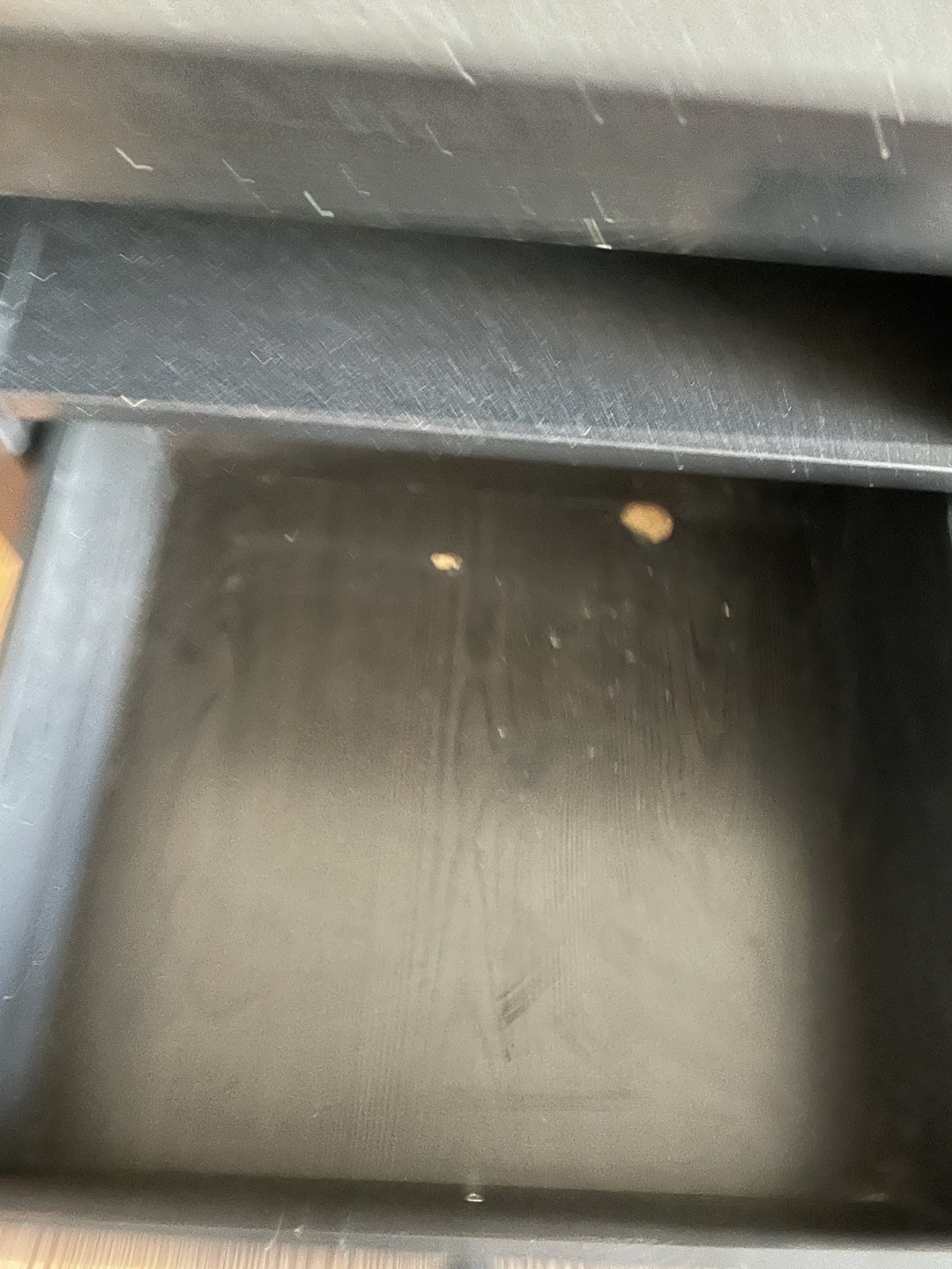 Black TV Stand with Drawers - photo 2