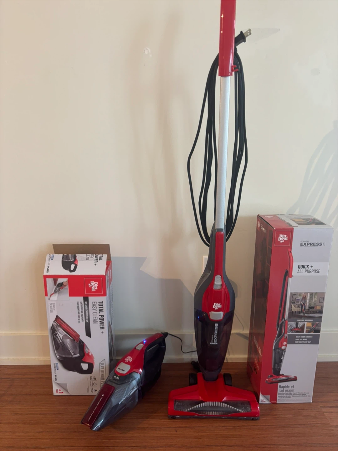Dirt Devil Power Express Lite & QuickFlip Plus Vacuums
