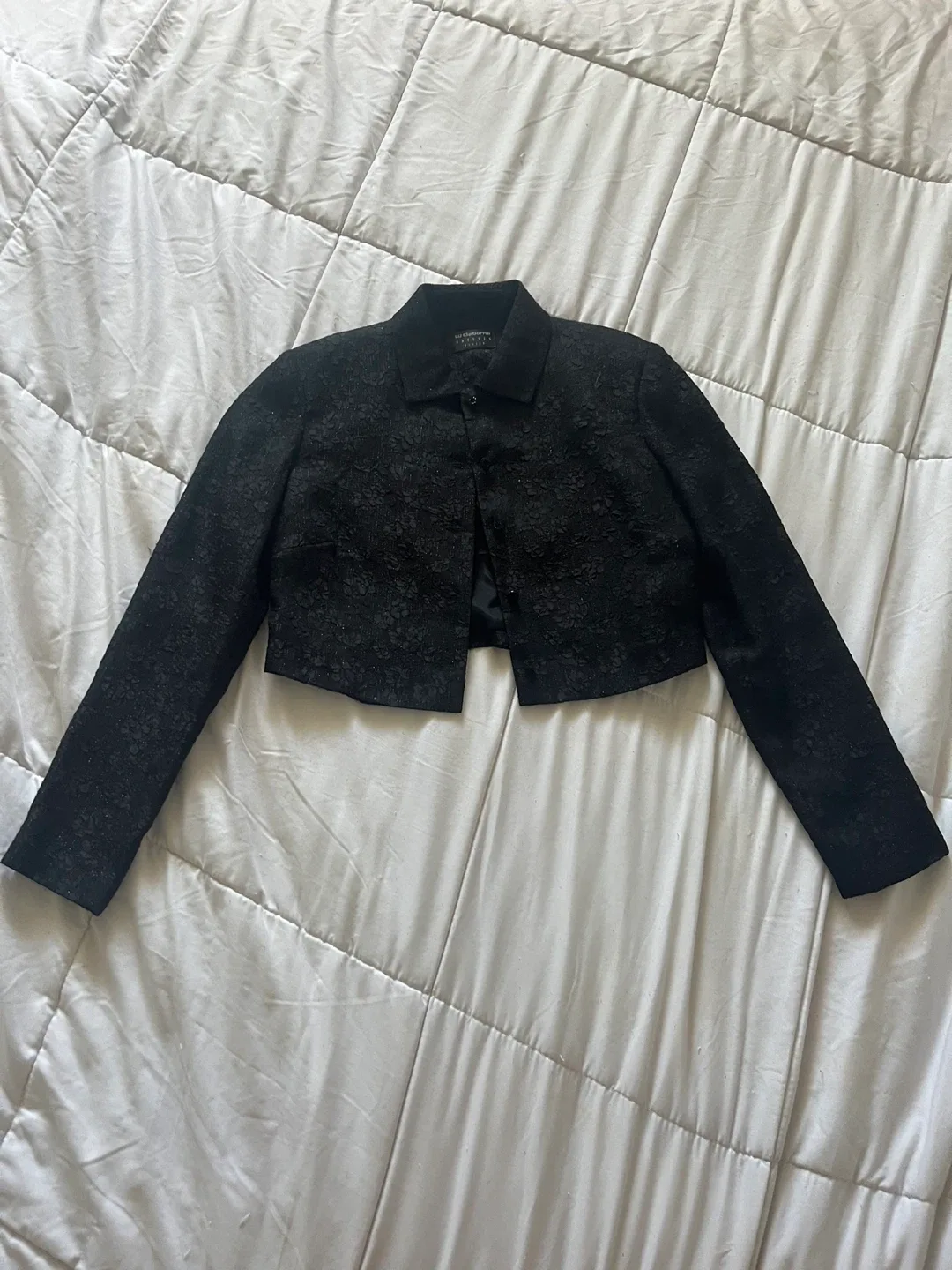 Liz Claiborne Petite Cropped Jacket thumbnail