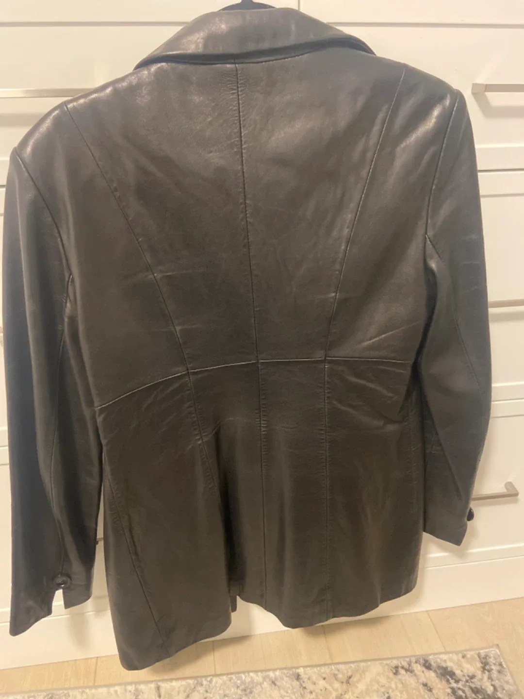 Bebe Leather Jacket - Size Small image indicator(3)