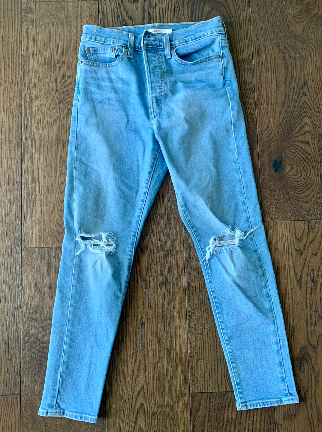 Levi's High Waisted Wedgie Jeans - Size 28 - photo 3