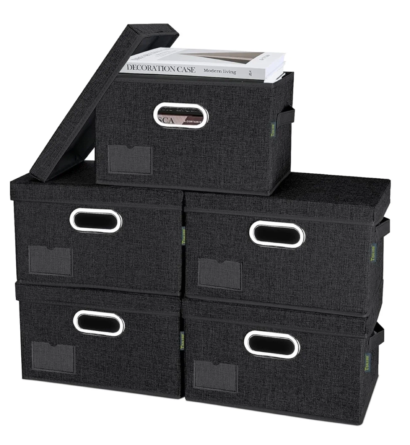 Fabric Storage Box - Medium 5 pcs thumbnail