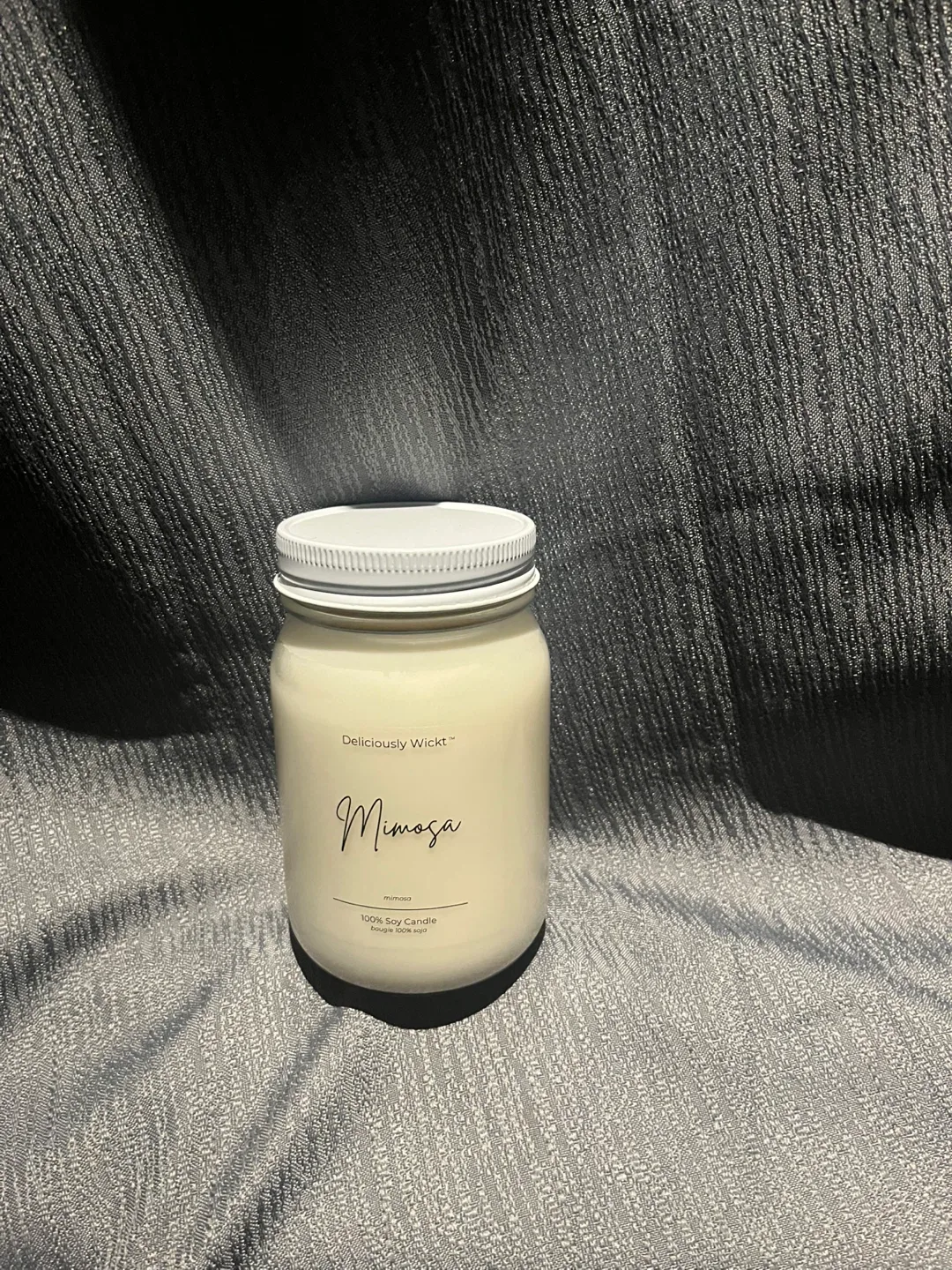 Deliciously Wickt Mimosa 100% Soy Candle thumbnail
