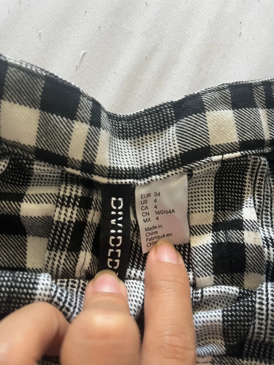 Plaid Pleated Skirt - Size 4 image indicator(2)