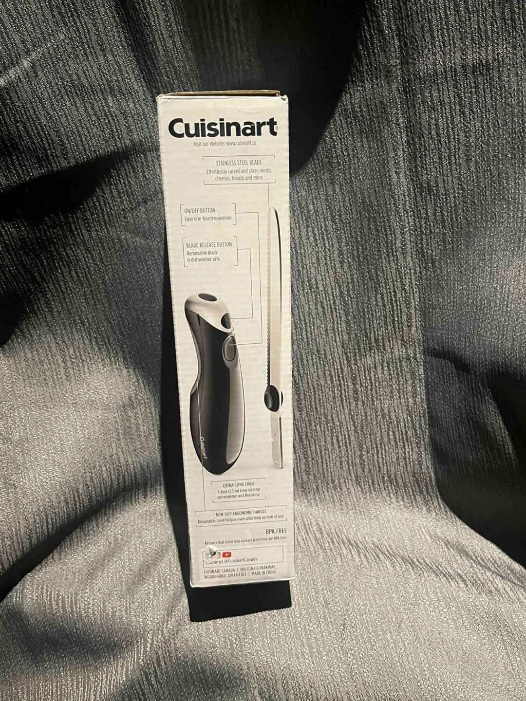 Cuisinart CEK-41 Electric Knife - New in Box! image indicator(2)