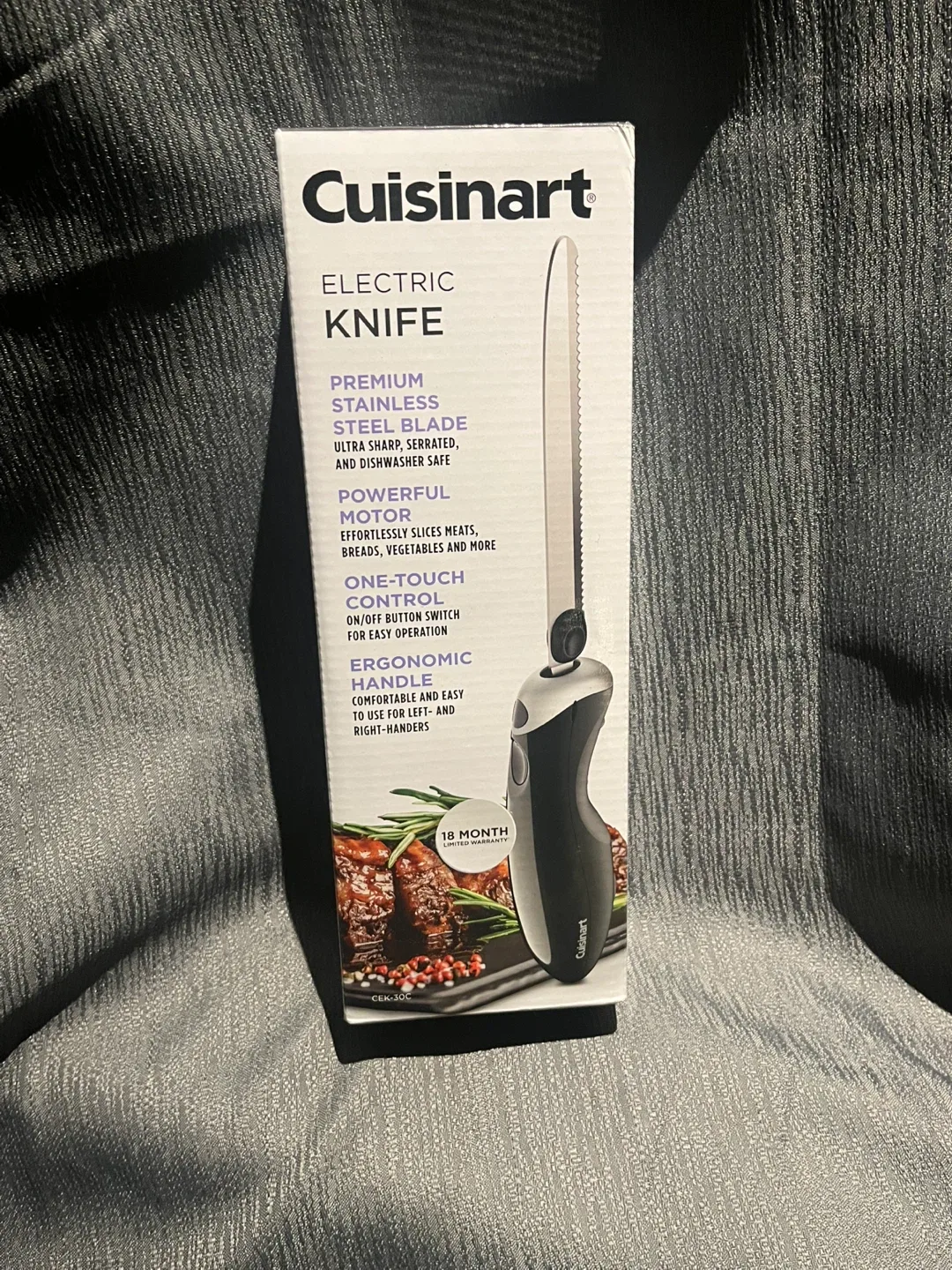 Cuisinart CEK-41 Electric Knife - New in Box! thumbnail
