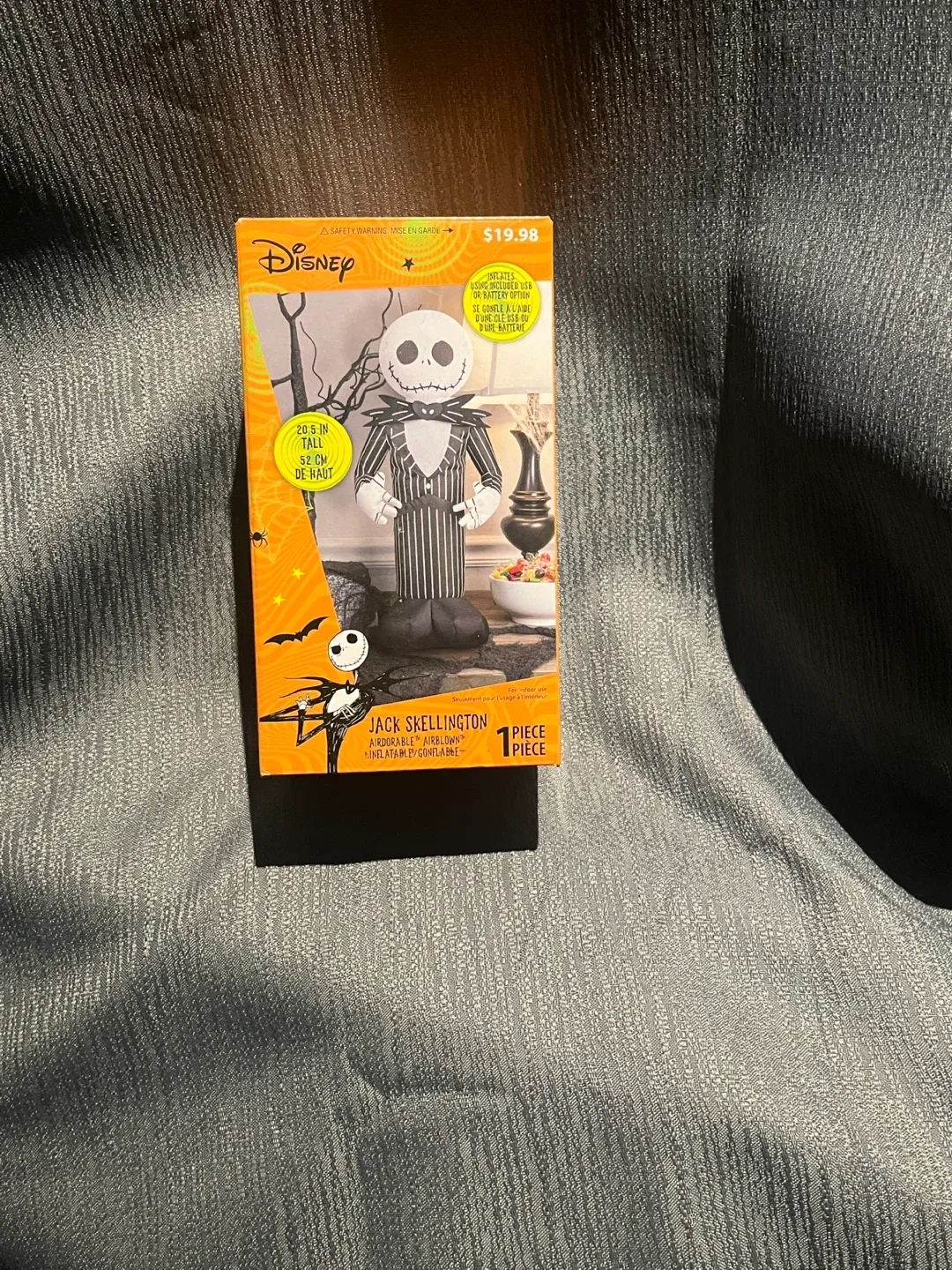 New Jack Skellington Inflatable - 2.5 ft Tall thumbnail