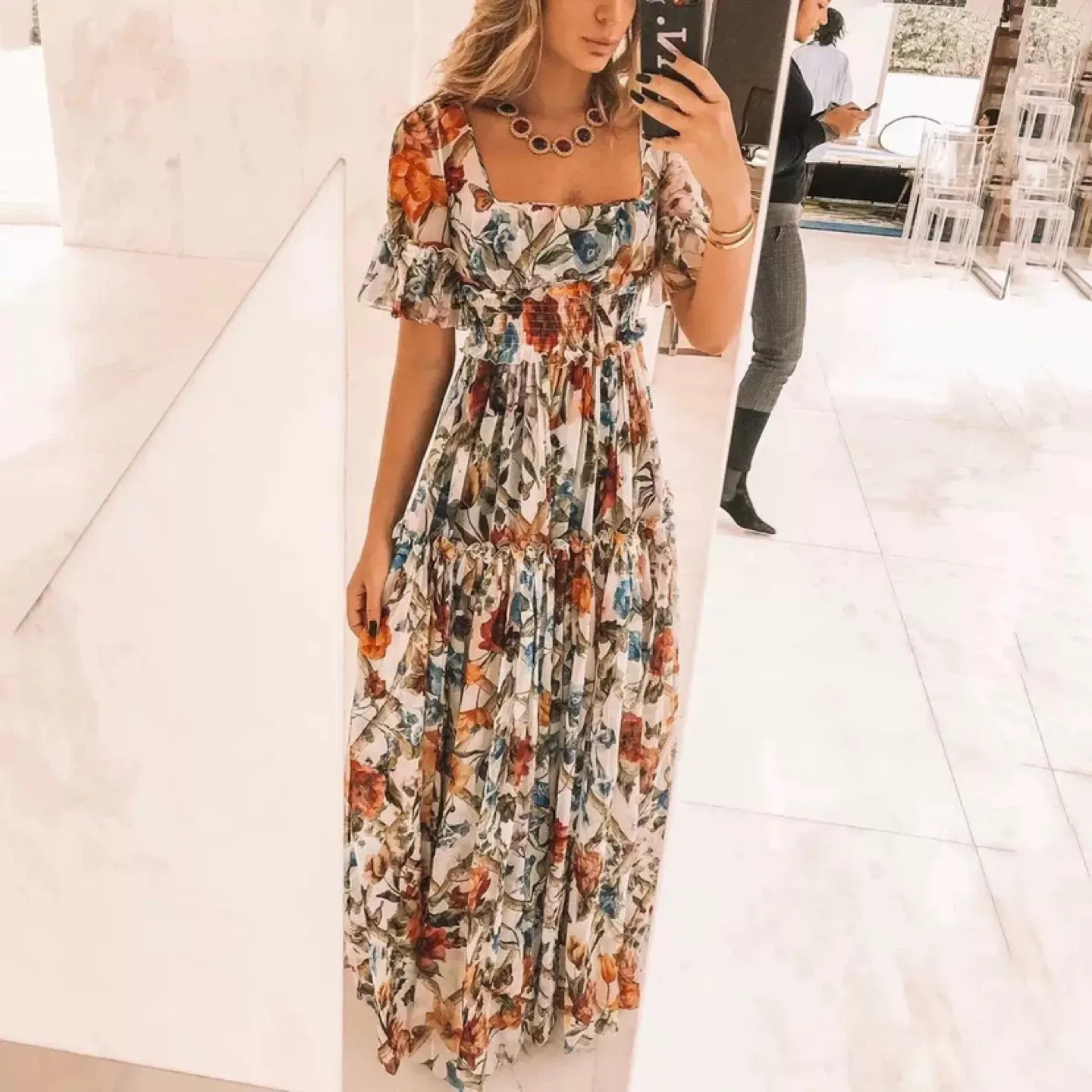 Floral Maxi Dress thumbnail