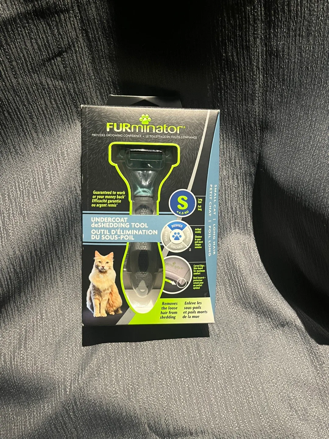 Furminator Undercoat Deshedding Tool for Small Cats thumbnail