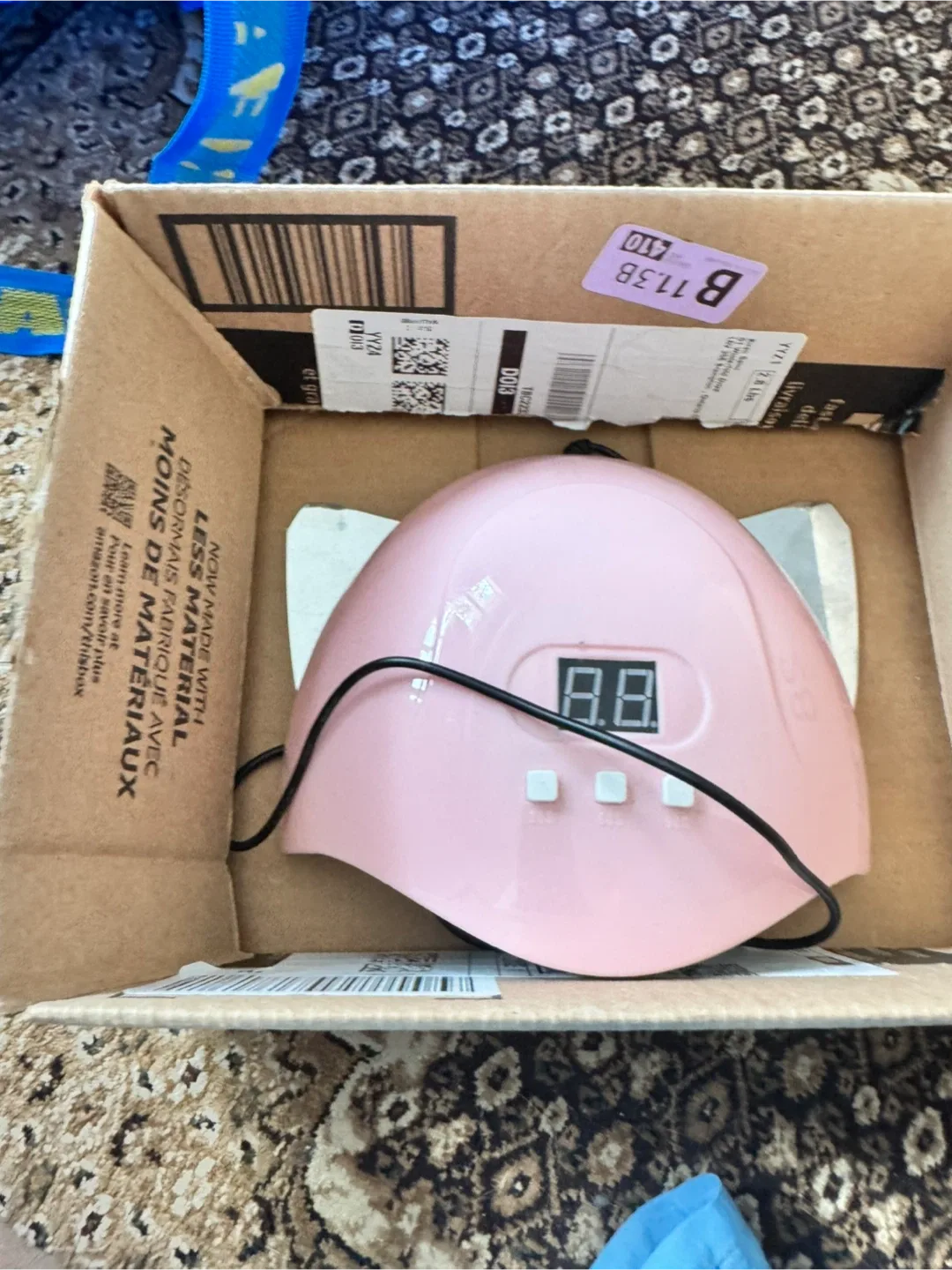 Bossy 24W/48W Nail Lamp image indicator(2)