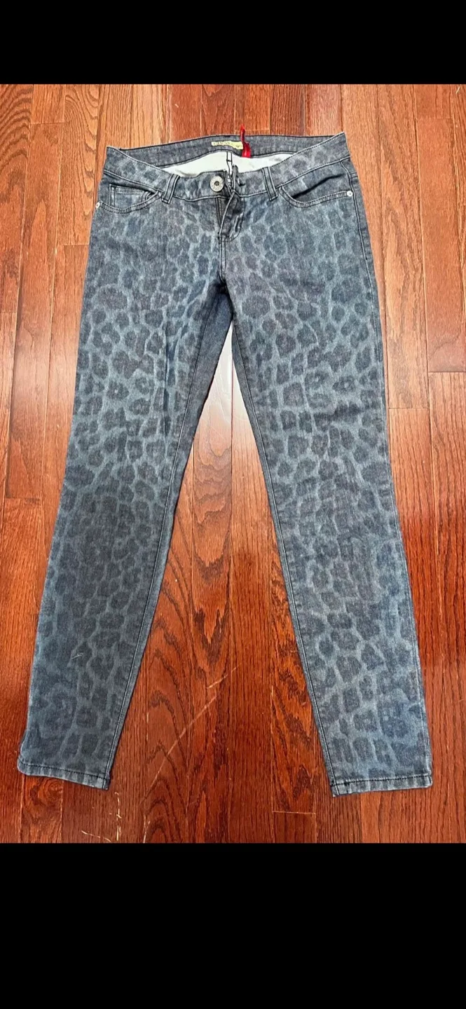 Guess Los Angeles Animal Print Jeans thumbnail