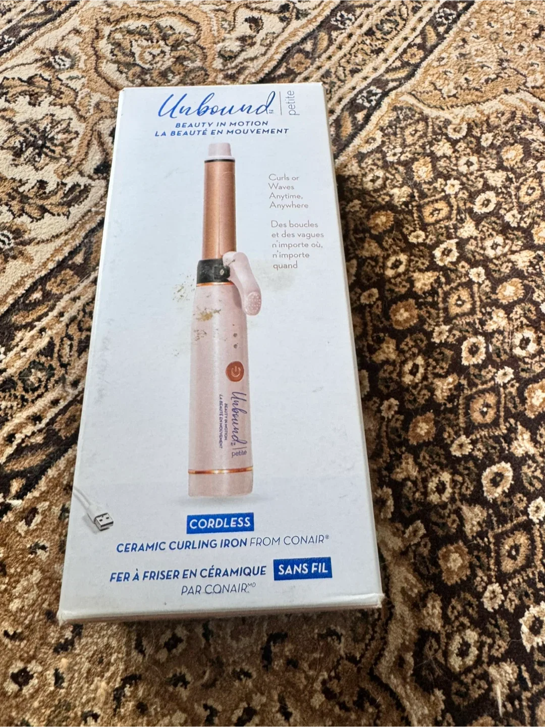 Unbound Petite Cordless Ceramic Curling Iron image indicator(4)