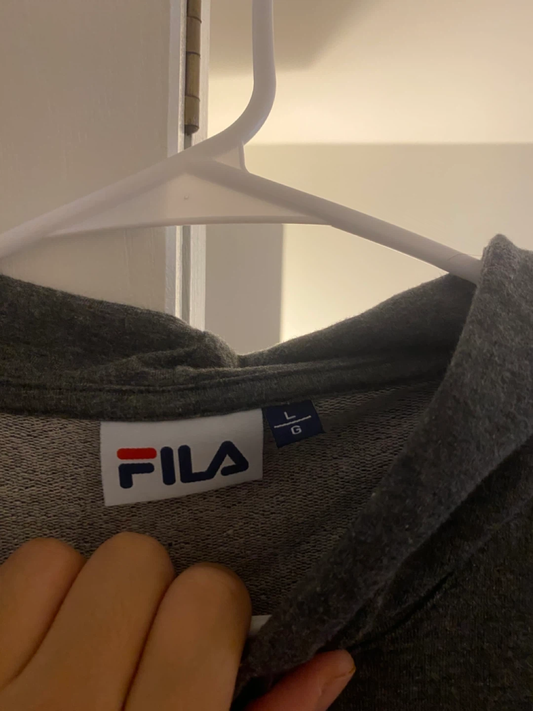 Fila Grey Hoodie - Size Large - photo 2