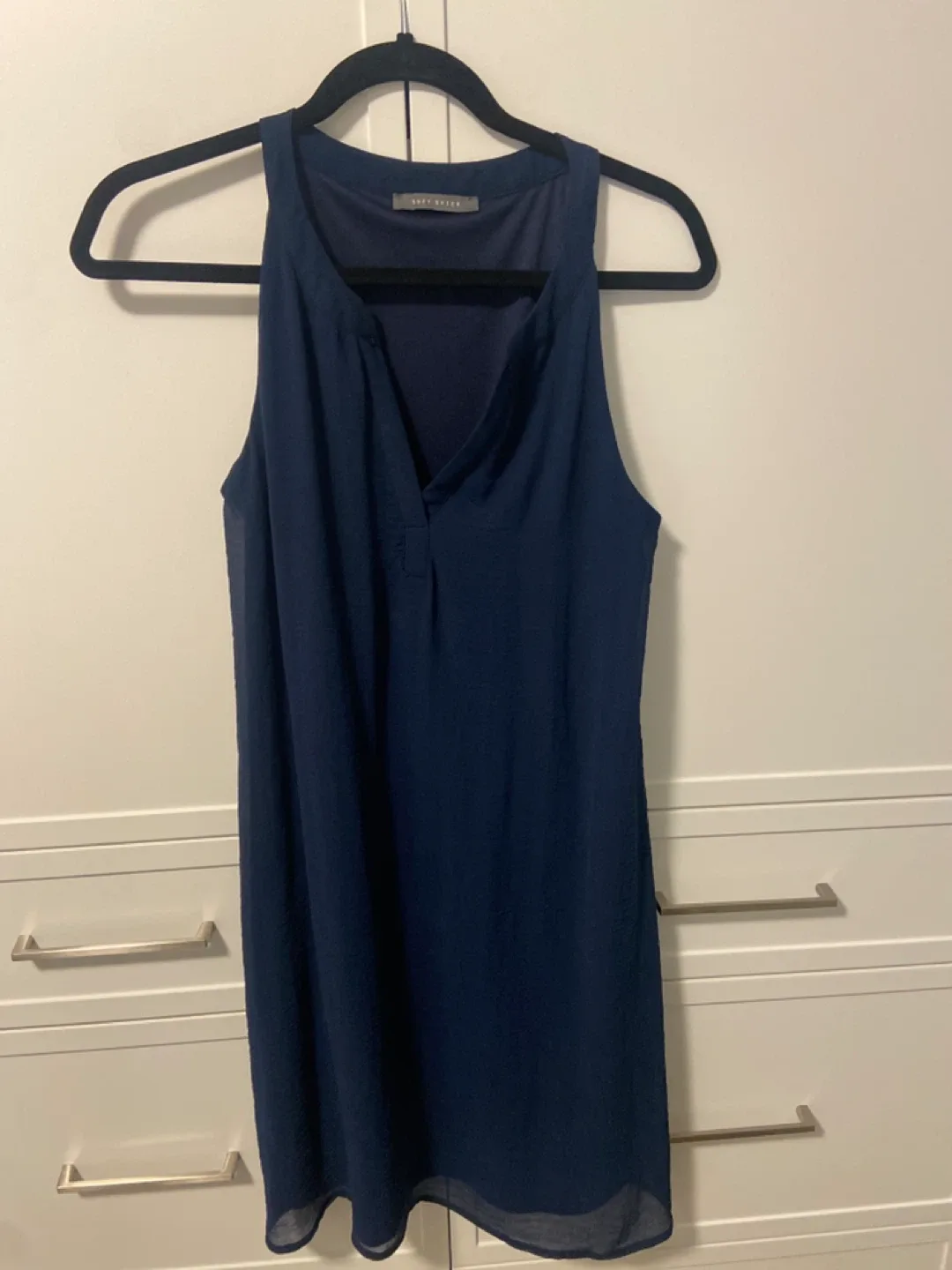 Navy Shift Dress - Size Small thumbnail